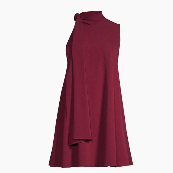 Kynlee minidress by Black Halo Size: Large Color: Merlot - Picture 1 of 4